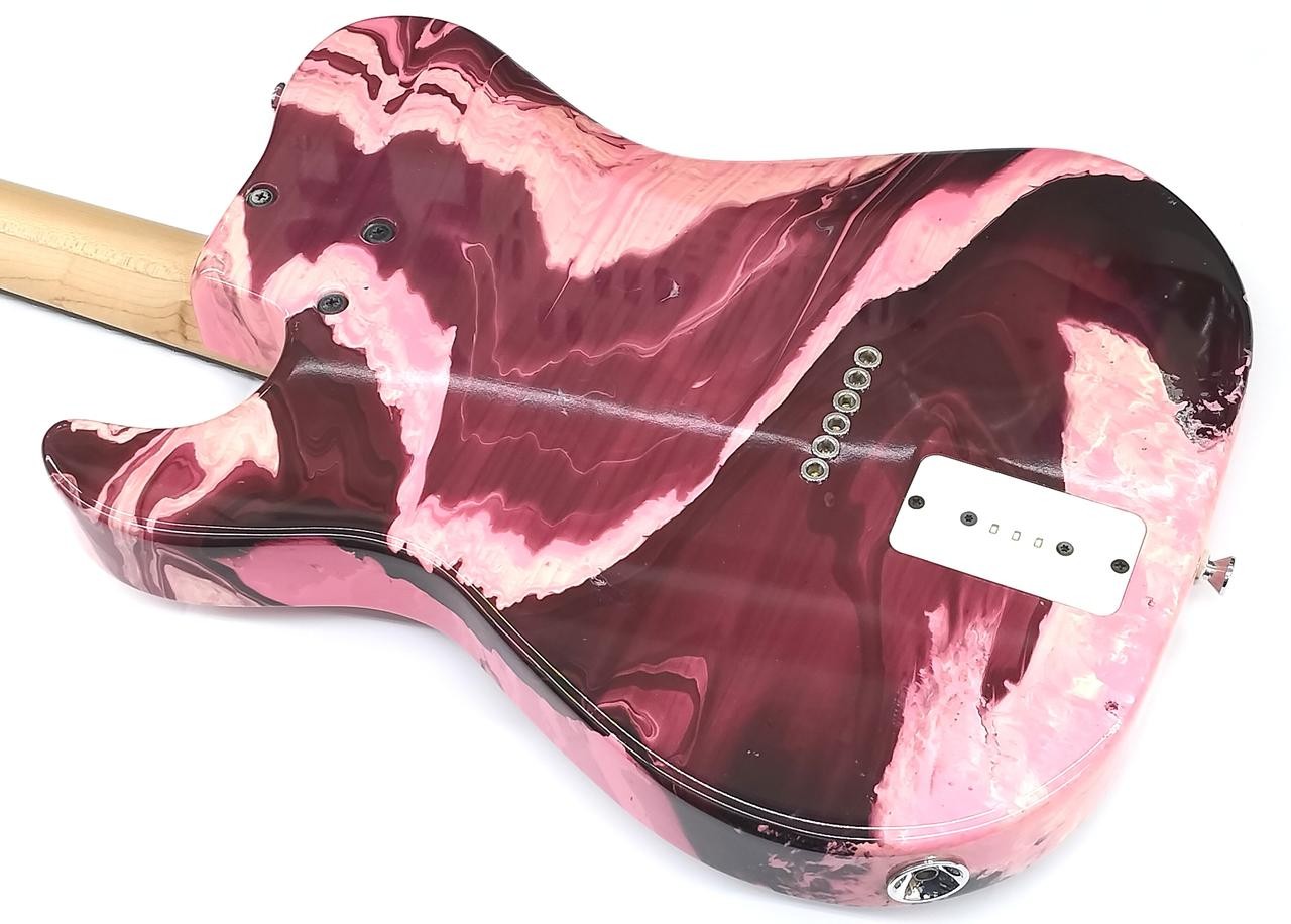 TRUTH TTL-006 LED (SWIRL PBW) Telecaster-type Electric Guitar