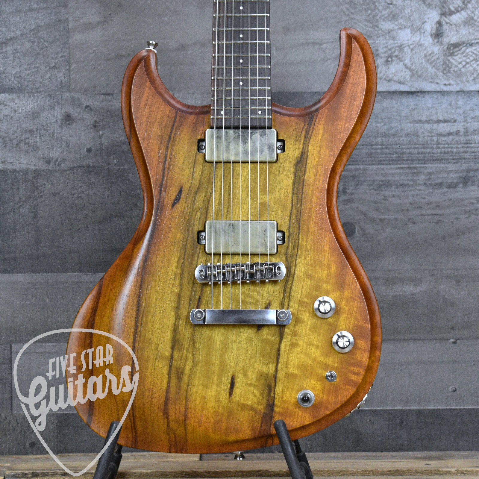 Dunable Gnarwhal 7 – Amber to Brown Burst with Hardshell Case