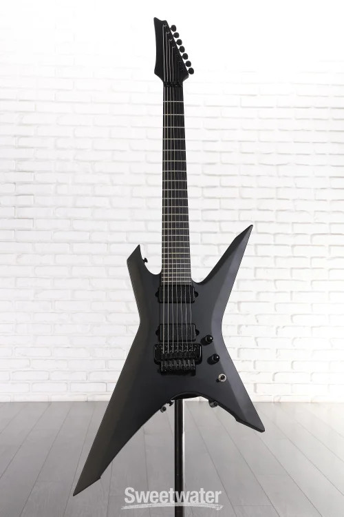 Ibanez Iron Label Xiphos 7-string – Black Flat