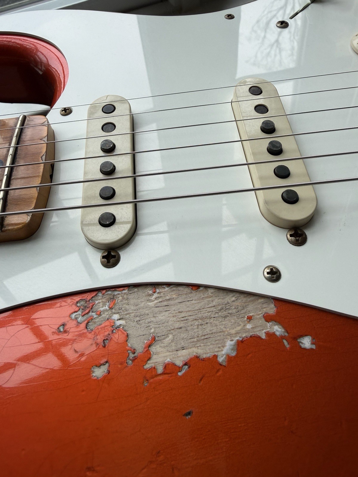 2025 Fender Custom Shop ‘57 Stratocaster SR25 Heavy Relic – Aged Candy Tangerine