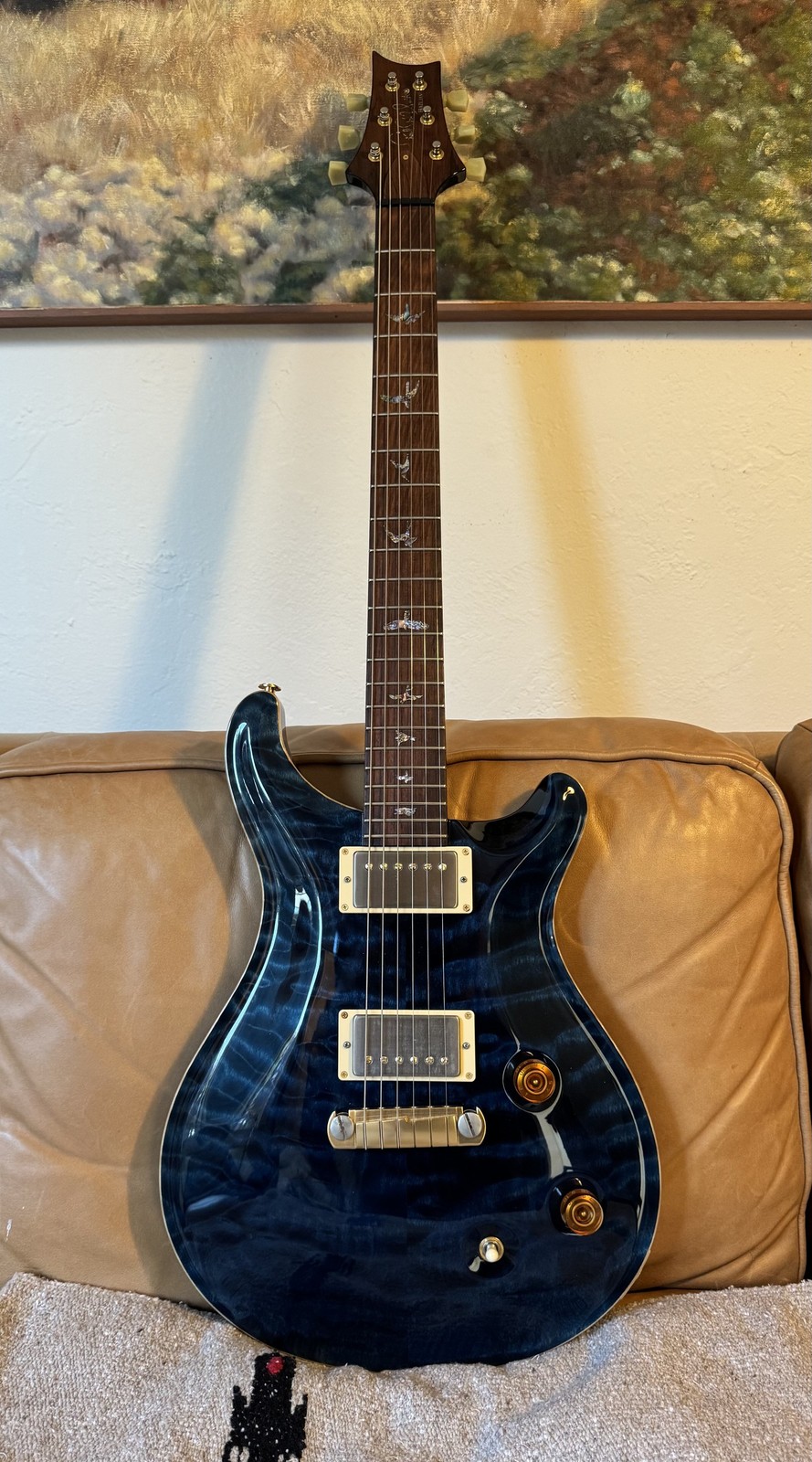 Limited Run! 2003 PRS McCarty Brazilian Whale Blue – Paul Signed – 5/500