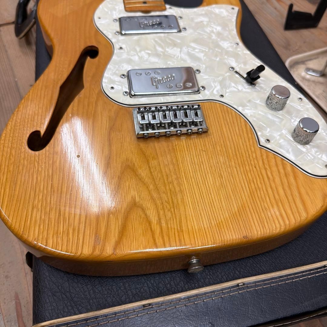 Greco Telecaster Thinline Type 70s Japan Vintage Natural Junk Preowned Japan