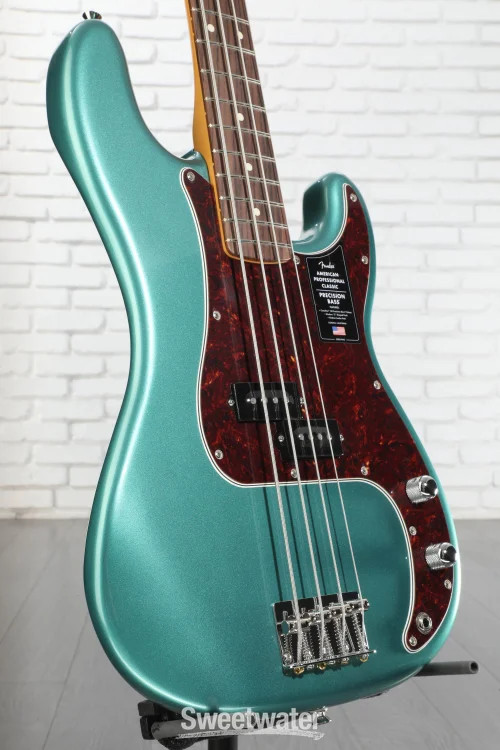 Fender American Professional Classic Precision Bass – Faded Sherwood Green