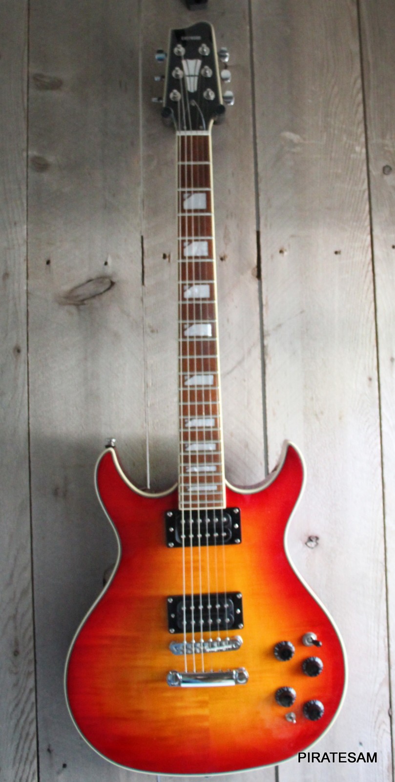 Eastwood Esprit Ulta guitar tribute to Fender Esprit