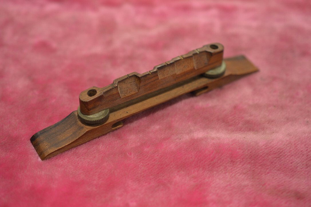 Vintage 1950’s Gibson Rosewood Archtop Bridge and Base – L-5ces, Super 400 ES175