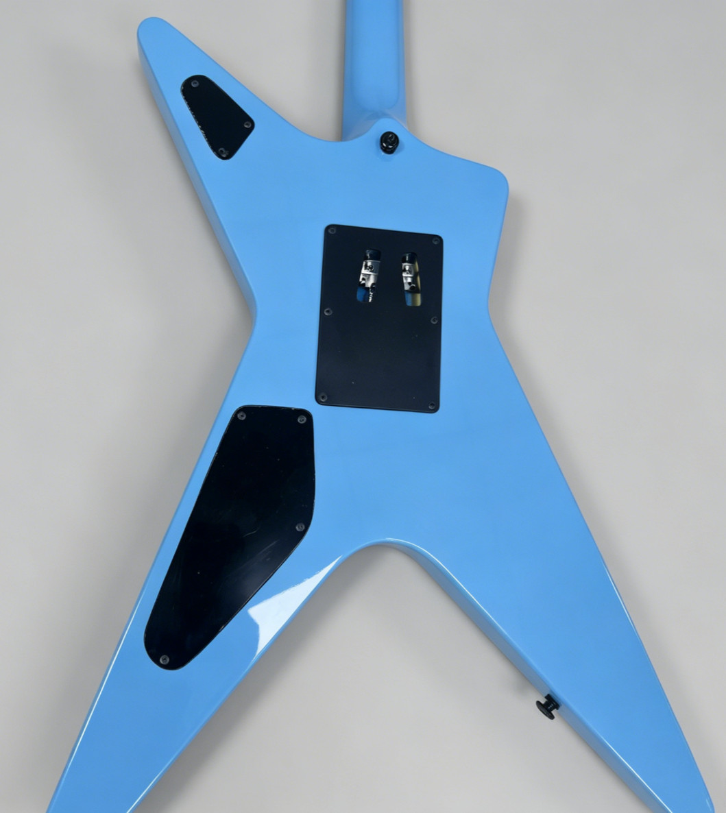 Dimebag Darrell “Dean From Hell” Blue Electric Guitar Floyd Rose Tremolo ShipUS