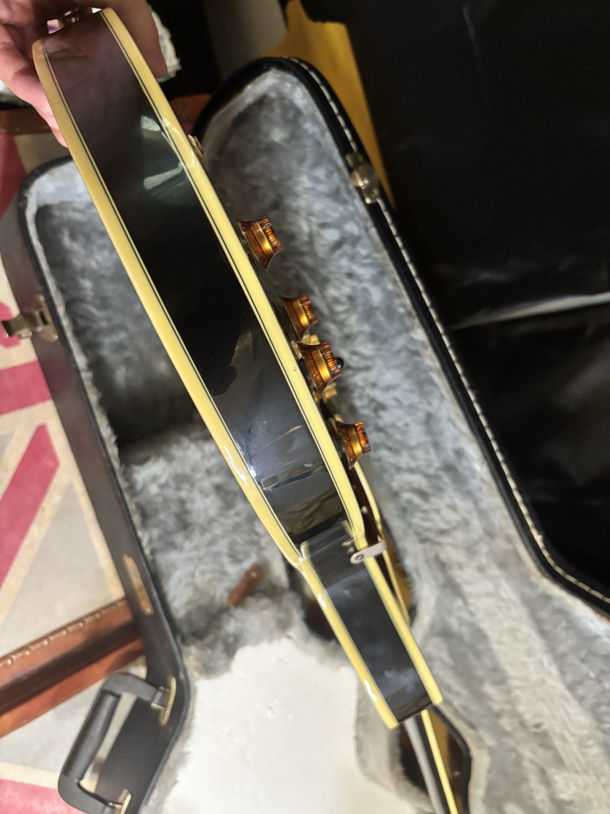 Epiphone Sheraton II Electric Guitar Ebony Circa 2005 w Case