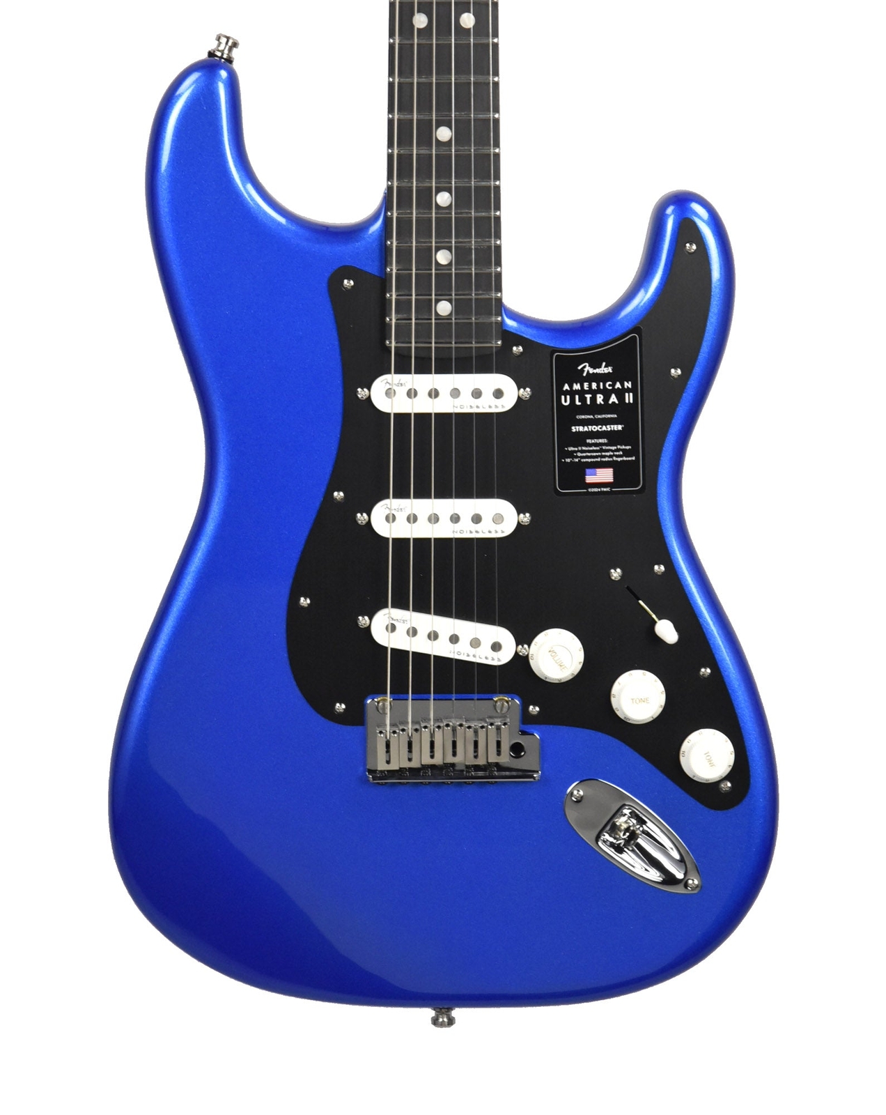 Fender American Ultra II Stratocaster in Noble Blue