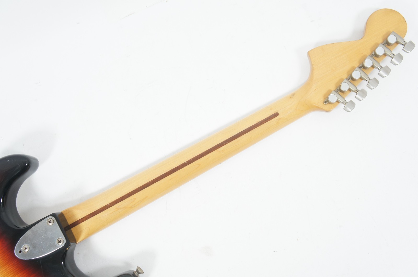 Fernandes FST-70 Vintage Stratocaster 1979 Sunburst Stone Logo Ash Body