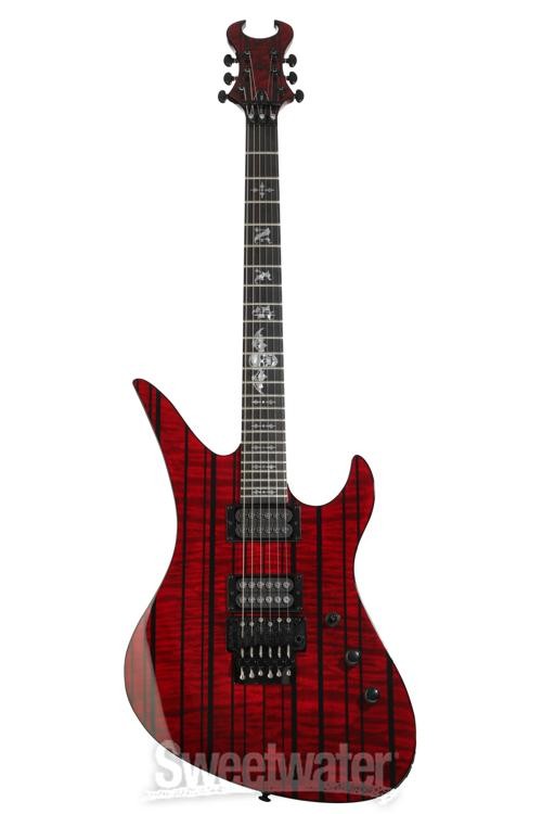 Schecter Synyster Standard Plus Electric Guitar – Trans Deep Red