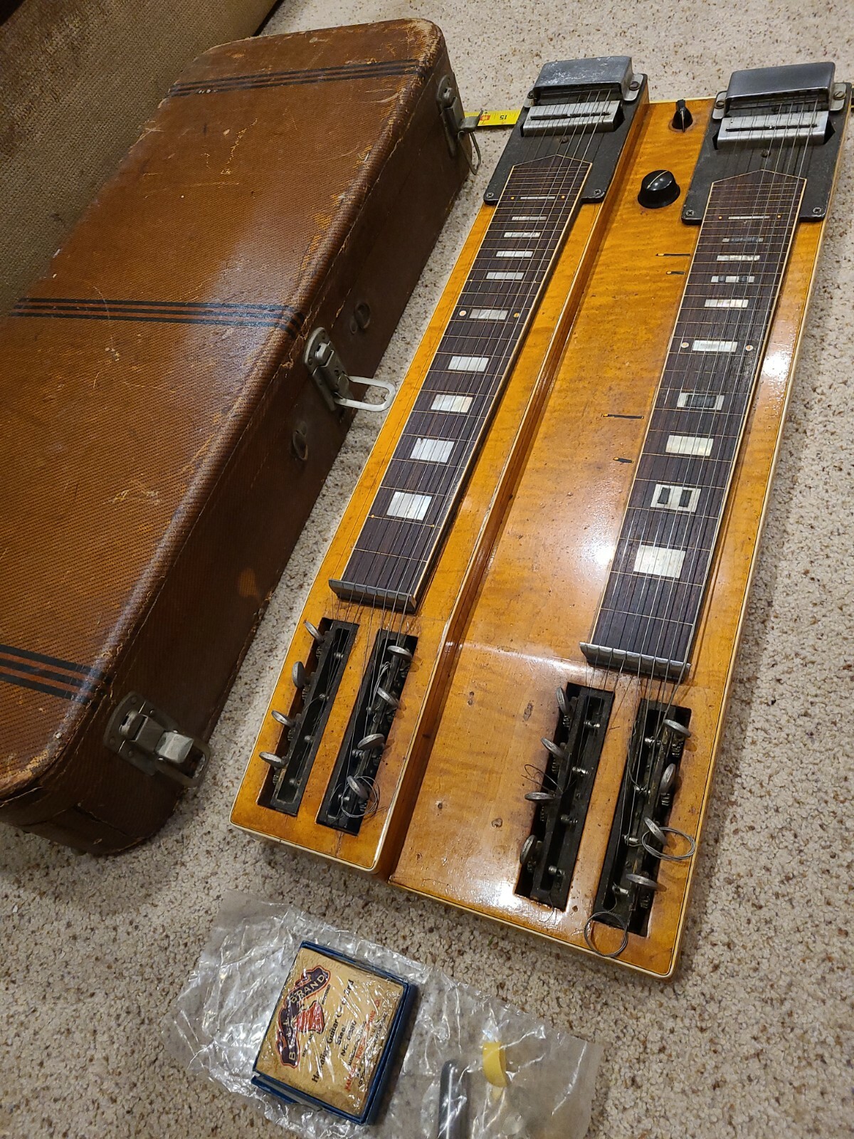 Gibson Console Grande F907-7 Double dual Tabletop lap steel Guitar Stand USO