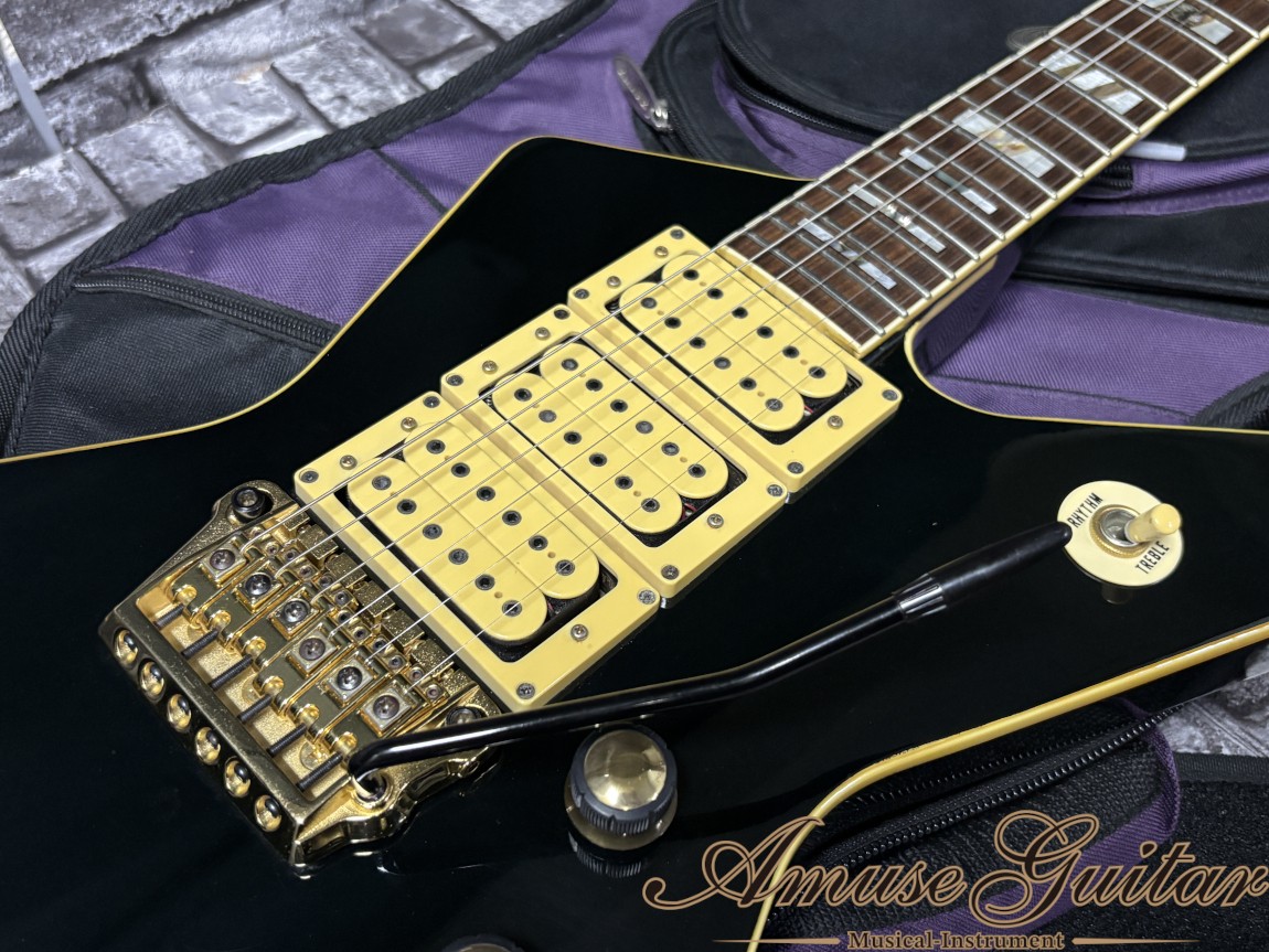 Ibanez DT555 Destroyer II Phil Collen Model Black 1984