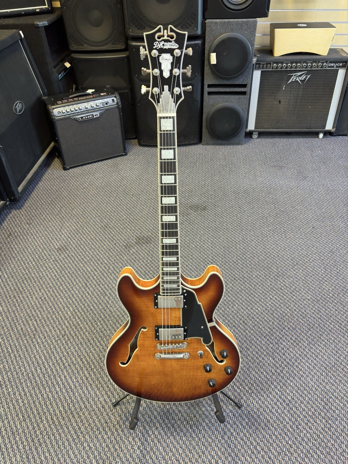 D’Angelico DAPDCDITBNS Premier DC Electric Guitar Pre Owned