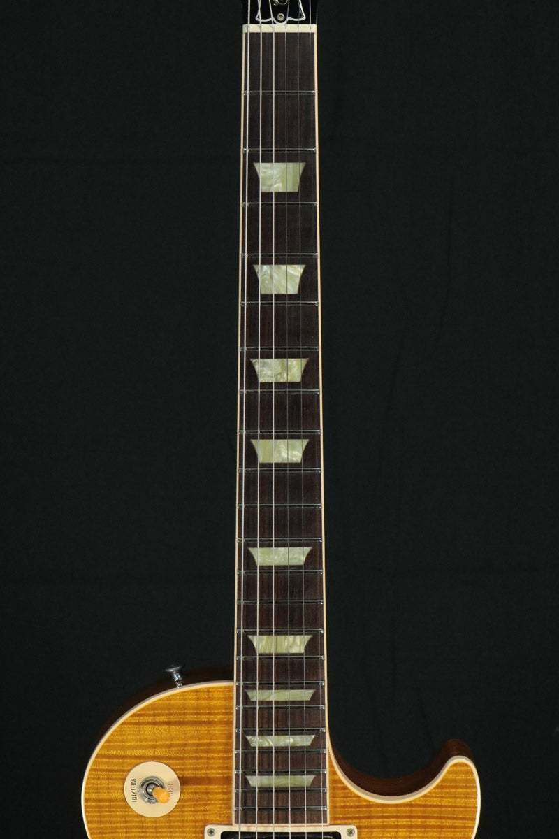 Gibson Les Paul Classic Premium Plus Trans Amber 1995 Used Electric Guitar