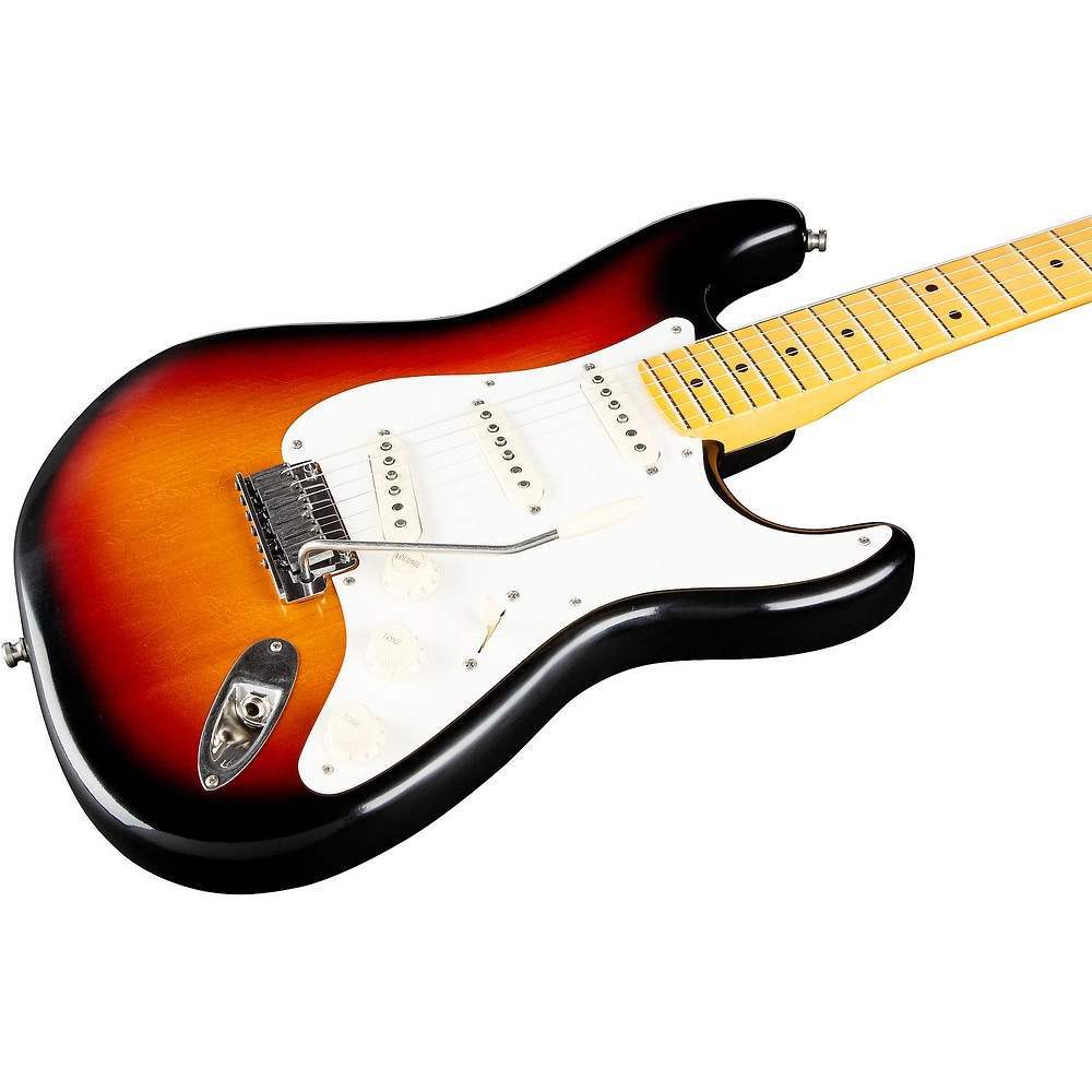 Fender American Ultra Luxe Vintage ’50s Stratocaster Maple FB Guitar Sunburst