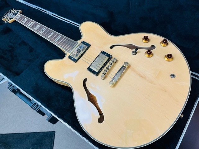 Epiphone Sheraton II NA Electric Guitar, Black, Limited Edition