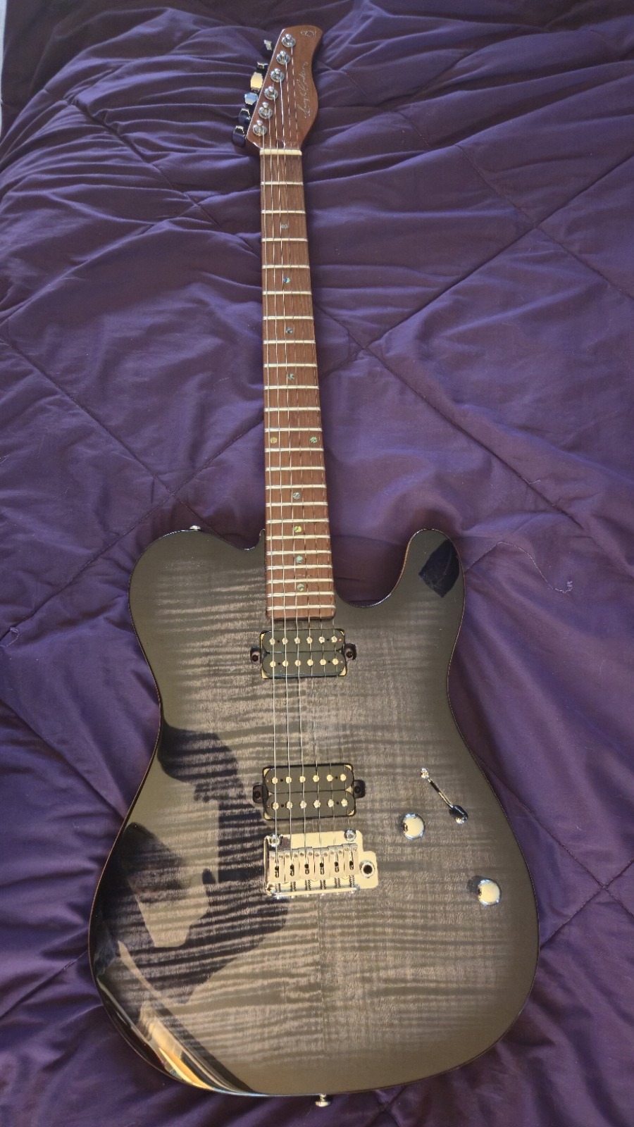 Sire Larry Carlton T7 FM Transparent Black