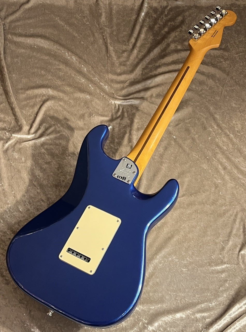 Fender American Ultra Stratocaster Cobra Blue Left Hand 2022 Used [AUTH]