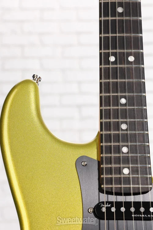 Fender American Ultra II Stratocaster HSS Electric Guitar – Solar Flare with