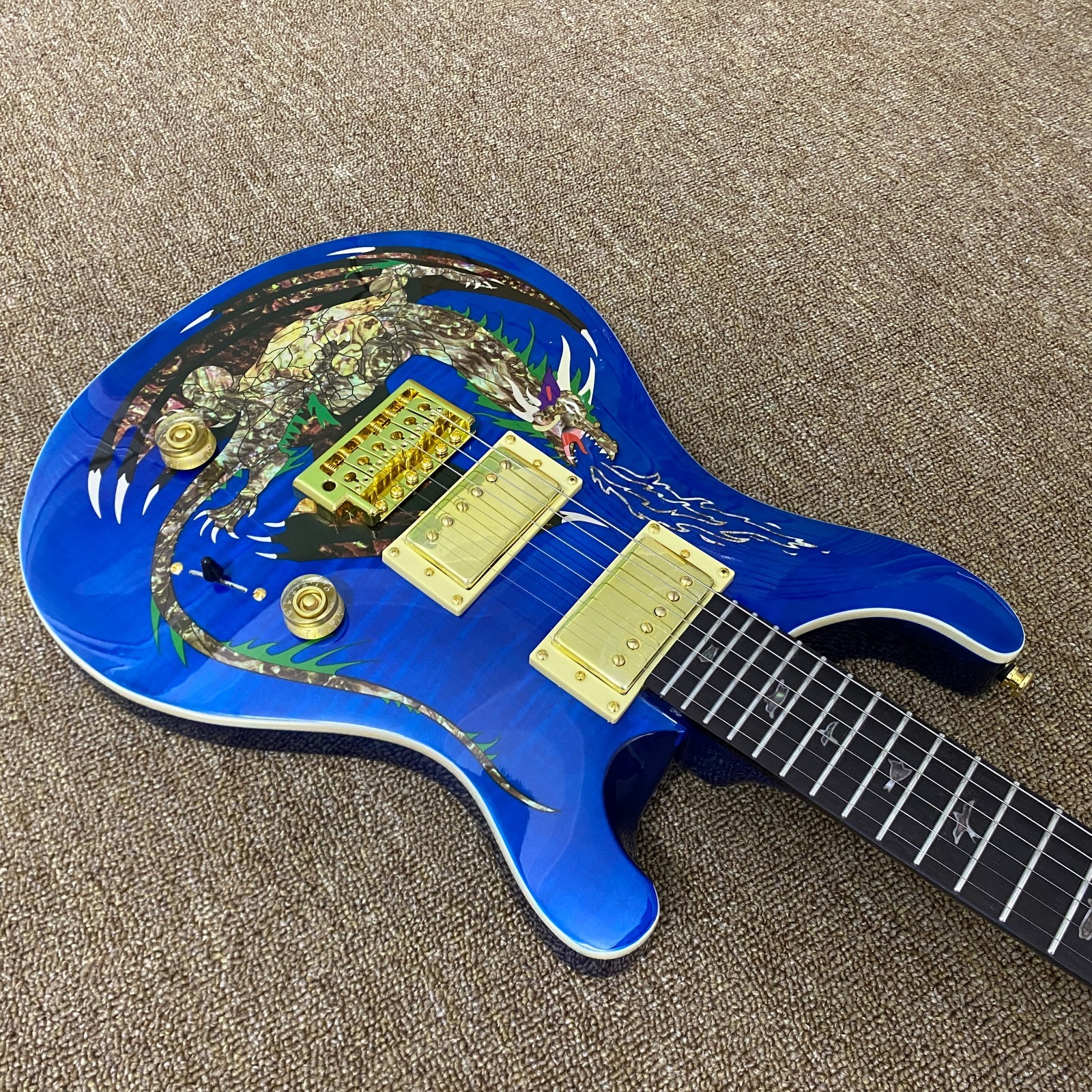 6-string PRS electric guitar, gold hardware, gold hardware, fast shipping