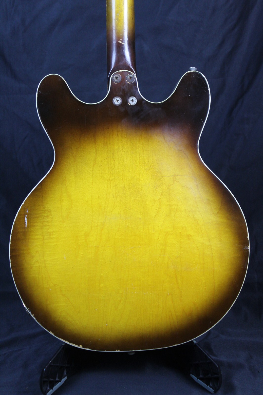 1960’s Harmony H75 USA Made Vintage Maple Hollow-Body w/DeArmonds & HSC