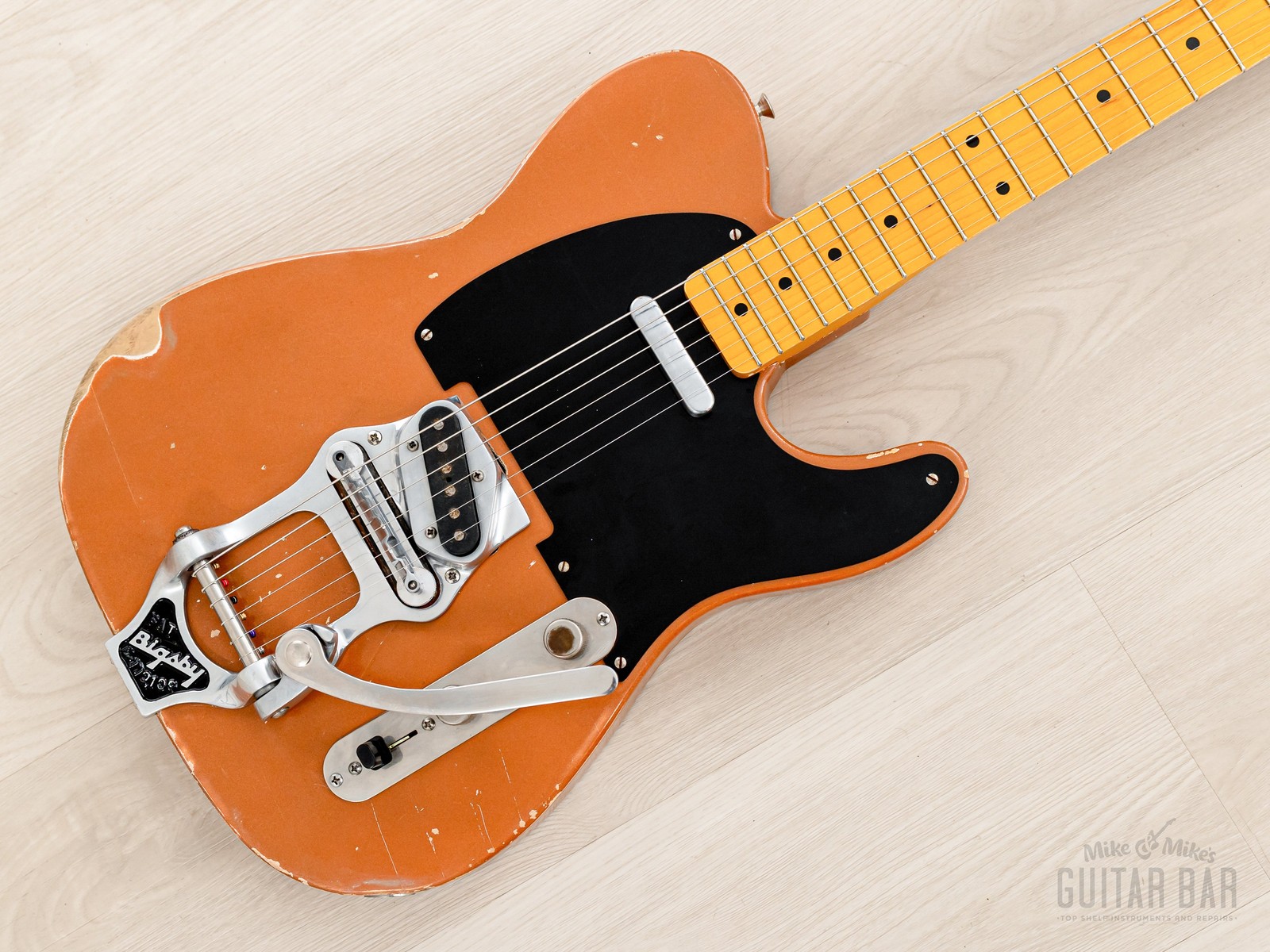 Telecaster Partscaster MJT Relic w/ Fender Licensed Neck, Bigsby B16, Case