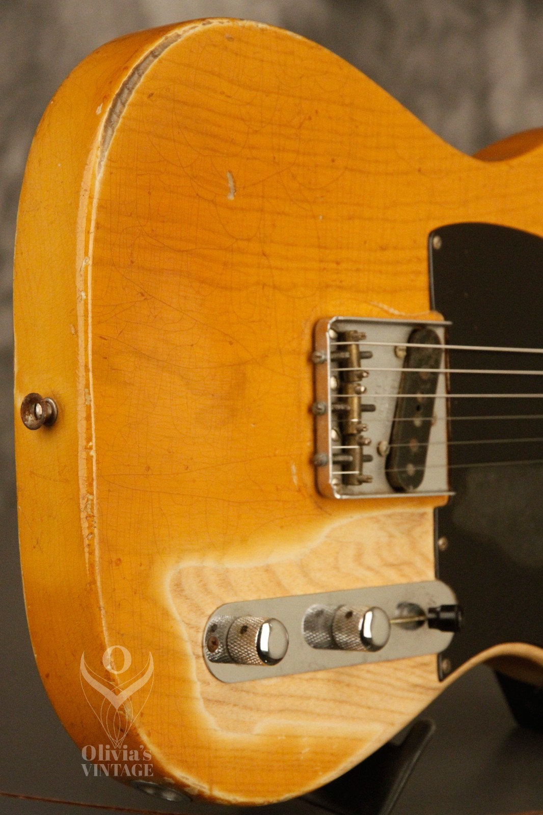 all original 1951 Fender ESQUIRE Blonde with orig. hardshell case