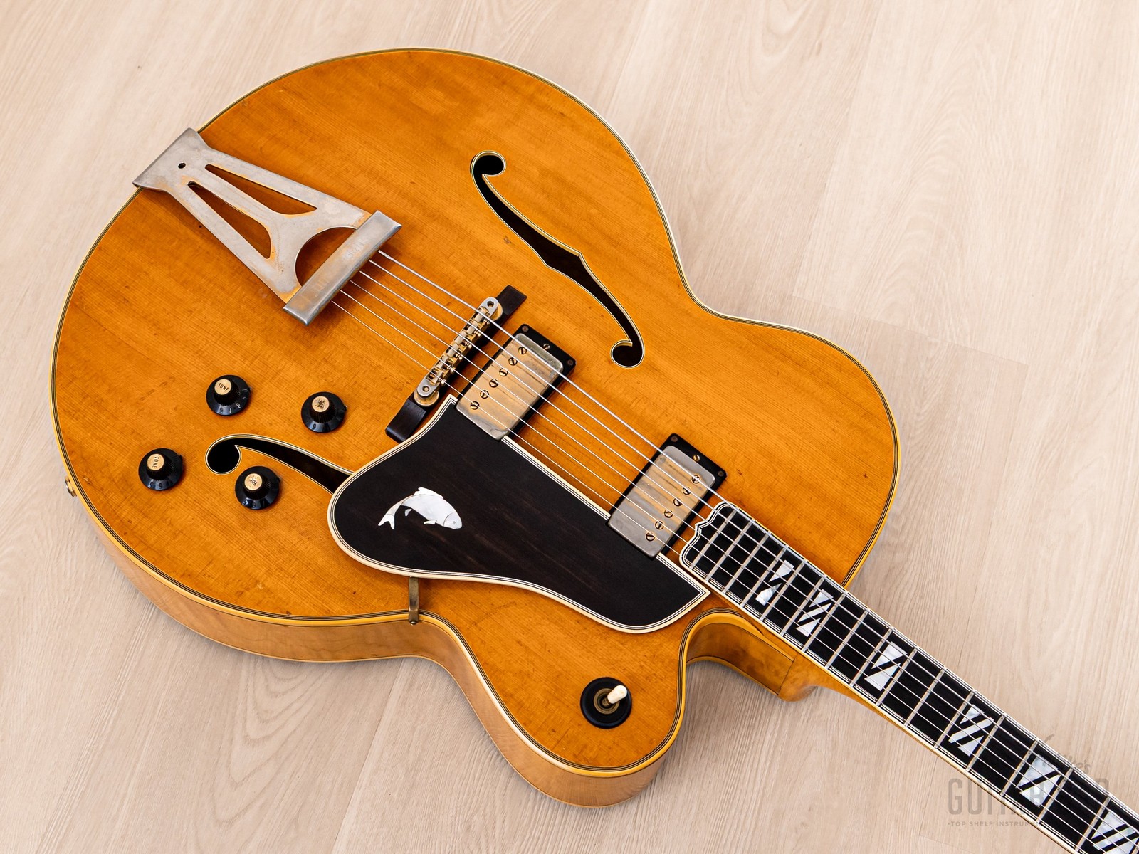 1969 Gibson Super 400 CES Vintage Archtop Electric Guitar w/ 1950s Lifton Case