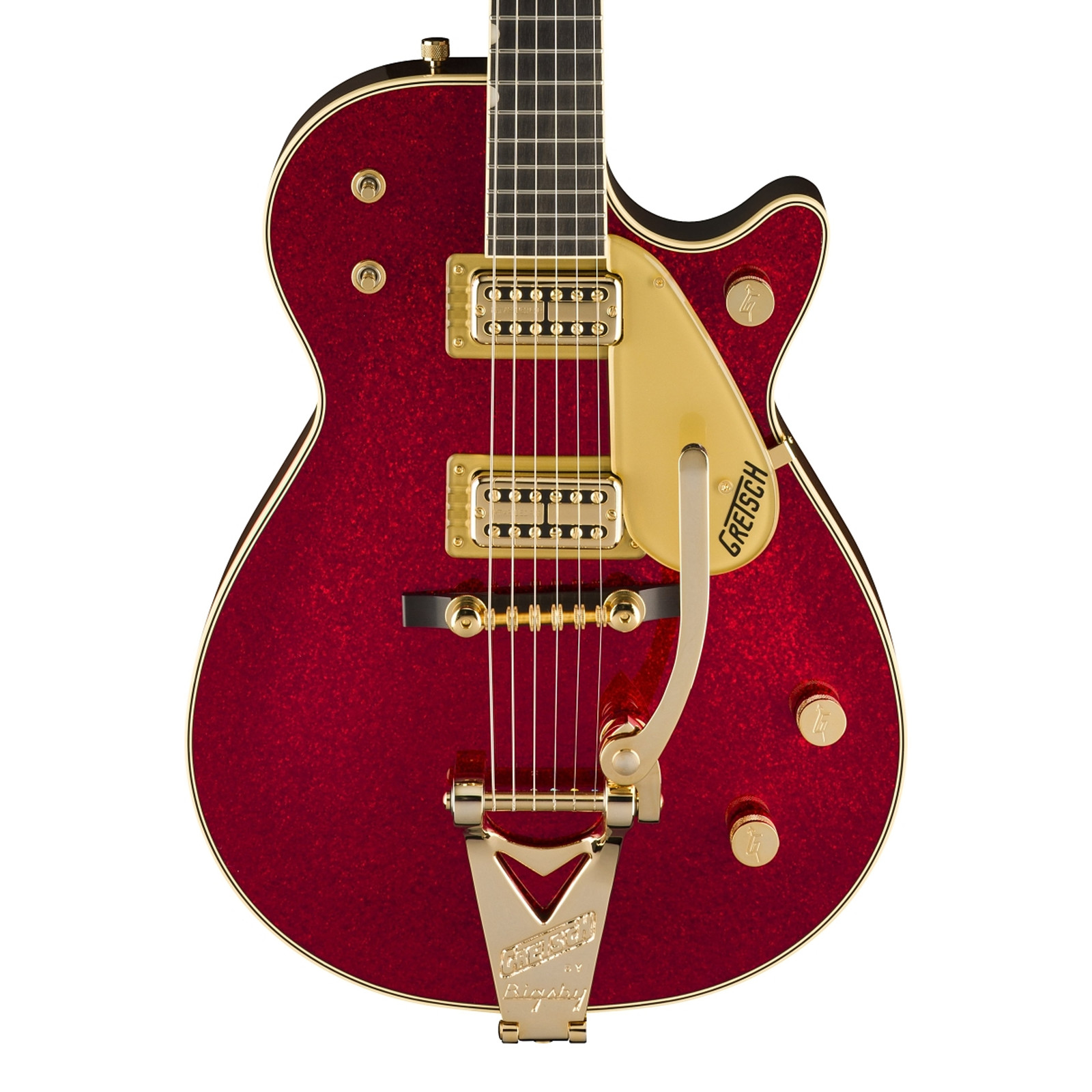 Used Gretsch G6129TG-59VS LTD ‘59 Red Sparkle Jet Electric Guitar – Red Sparkle