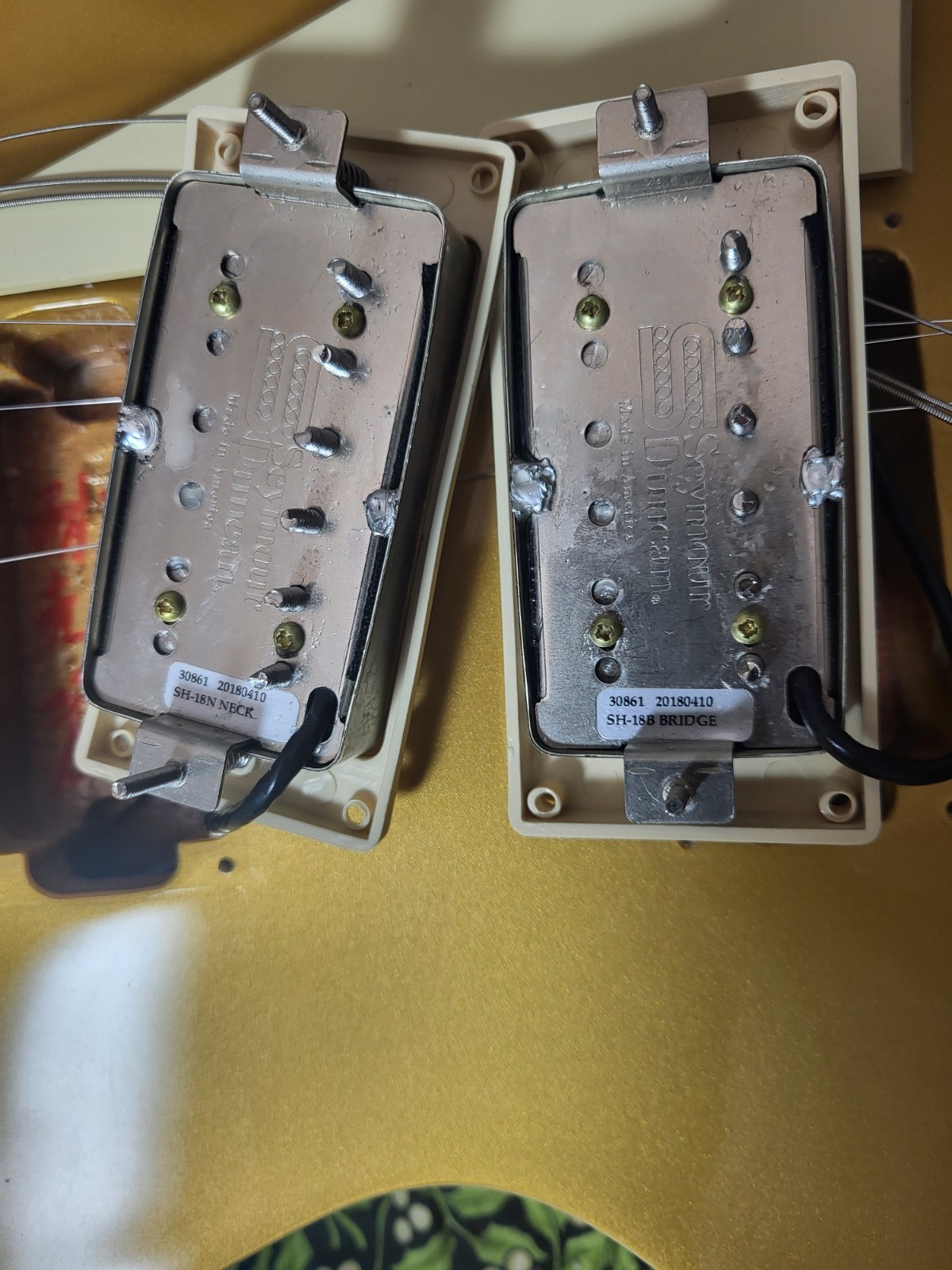 Epiphone Les Paul Standard 50s Goldtop – Seymour Duncan Whole Lotta HB Pickups