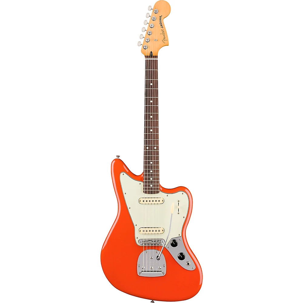 Fender Player II Jaguar Electric Guitar Rosewood Fingerboard, Rallye Orange