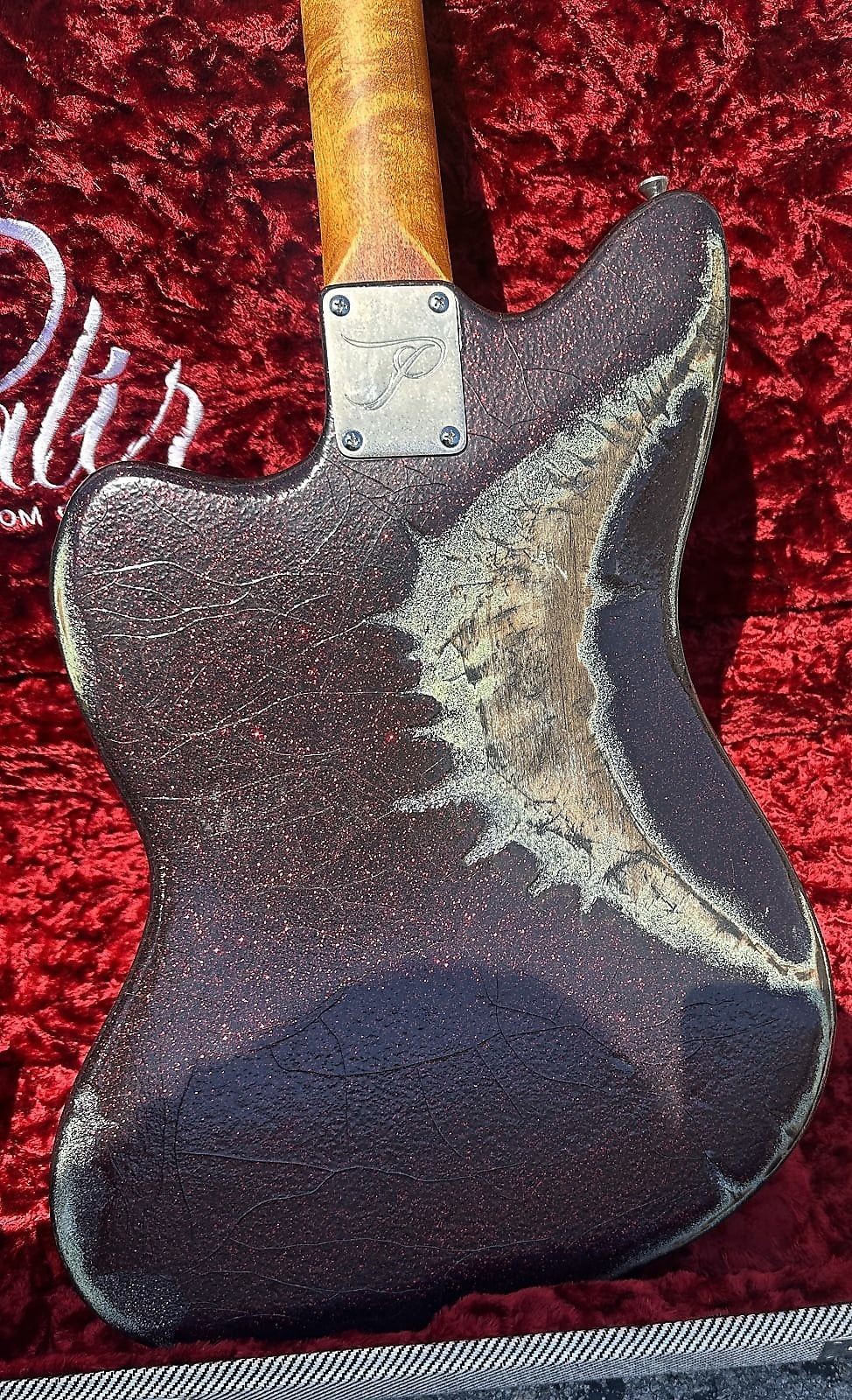 Palir Imperial Heavy Relic Red Sparkle Relic with P90s with Case