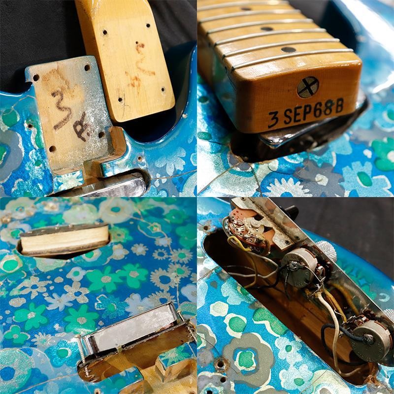Fender Vintage Telecaster Blue Flower ’68 Laminate Maple Fingerboard Safe delive