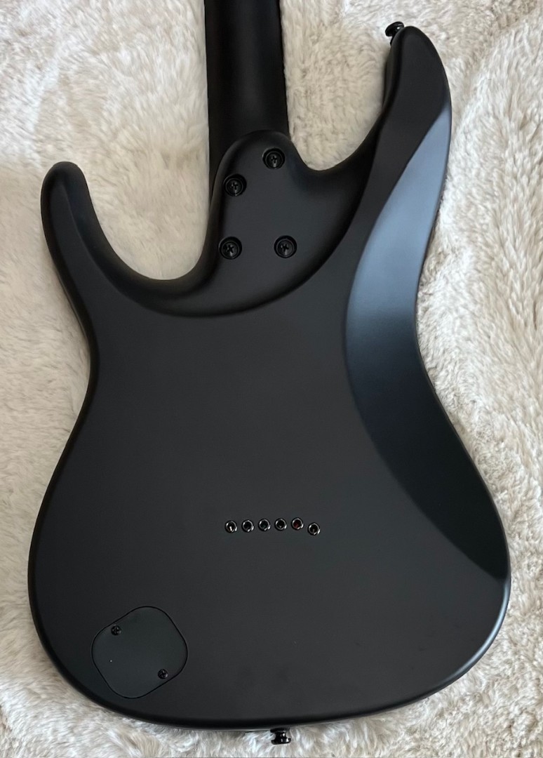 Ibanez AZ Electric Guitar Model AZ41B1BKF w/Gig Bag, Black Flat Finish