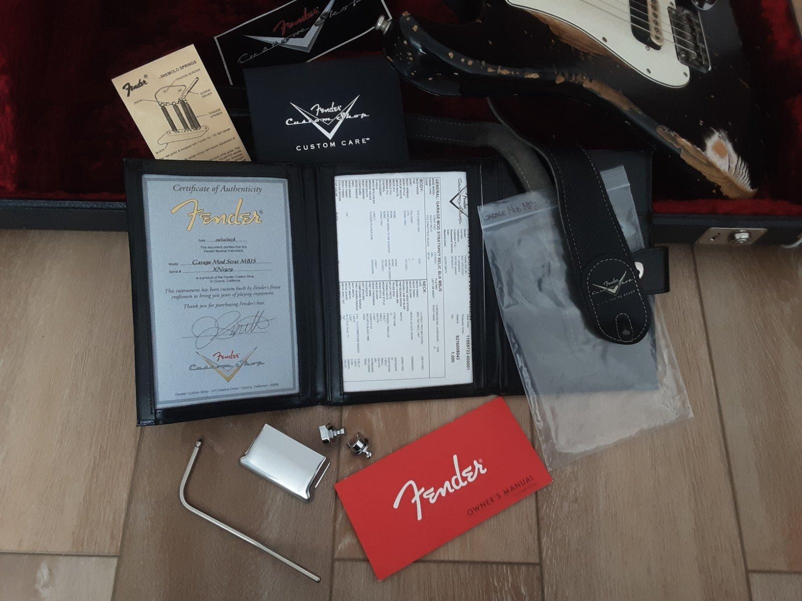 Fender Stratocaster Garagemod Heavy Relic Masterbuilt Jason Smith