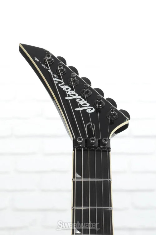 Jackson USA Tangent Series Soloist Electric Guitar – Black Over Surf Green,