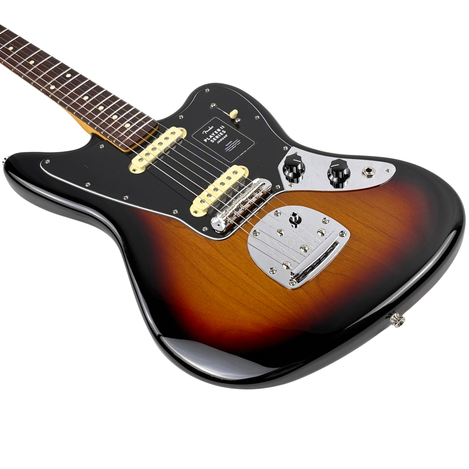 Fender Player II Jaguar, Rosewood Fingerboard, 3 Color Sunburst