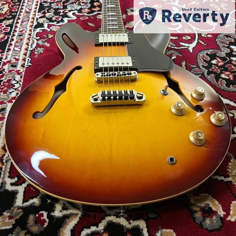 Burny RSA-120C ES-335 Type Electric Guitar Used Product Shipping From Japan