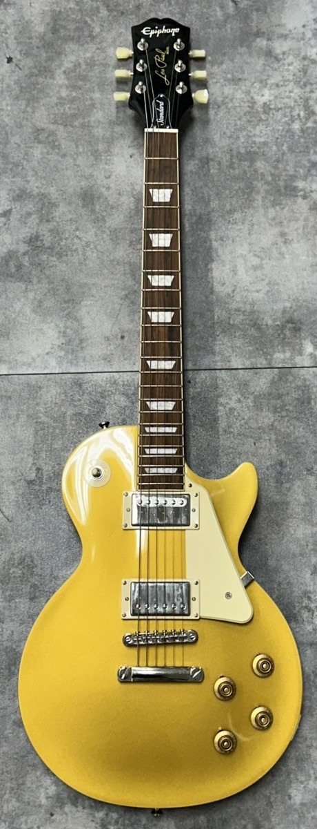 Epiphone (2020) Les Paul Standard ’50s Electric Guitar Metallic Gold (PD1120523)