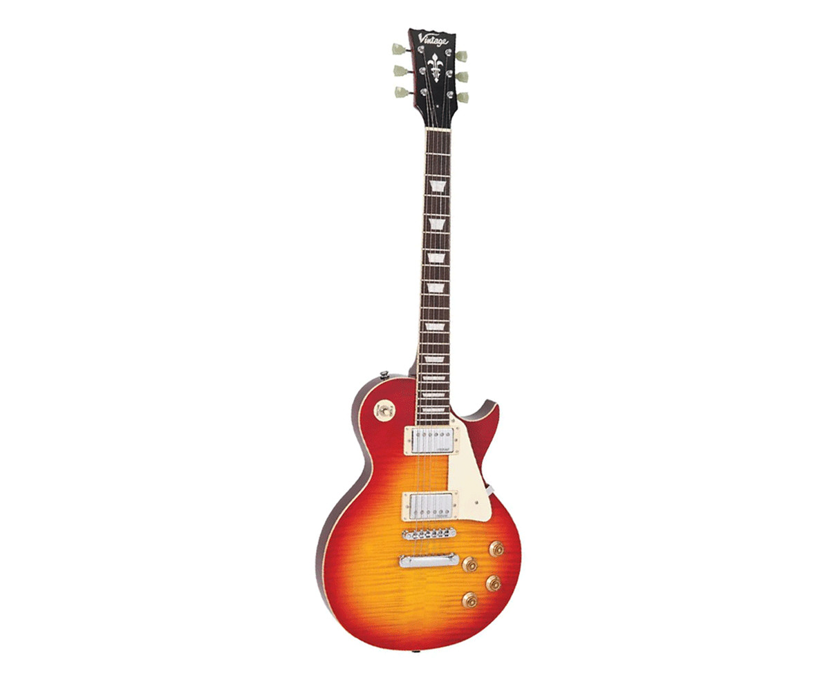 Vintage ReIssued Series V100 ‘Flame Top’ – Flm Cherryburst