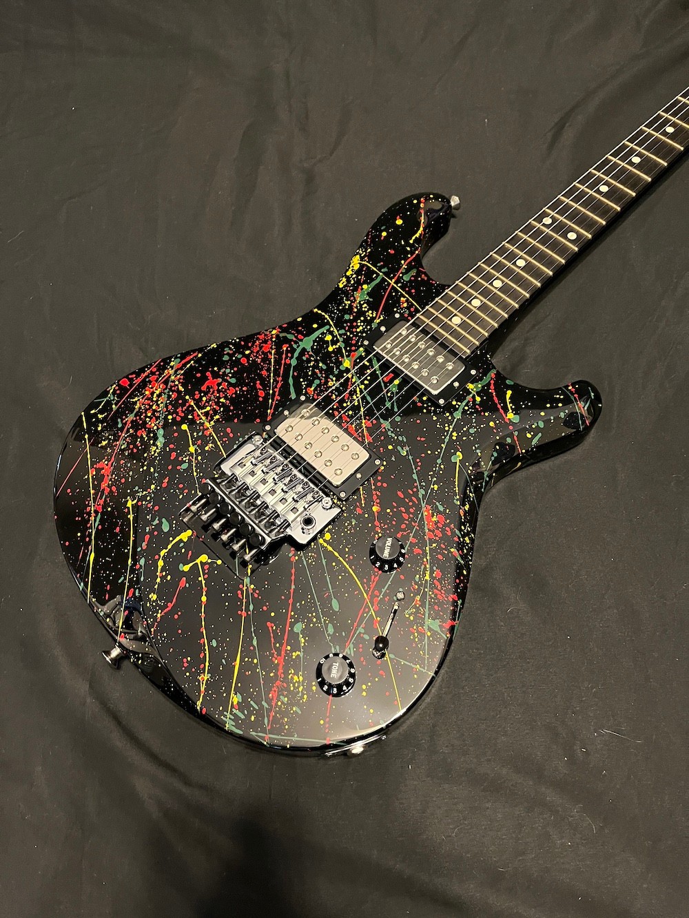 2023 Knaggs Severn XF Trembuck Black Splatter Guitar W/OHSC-MINT!