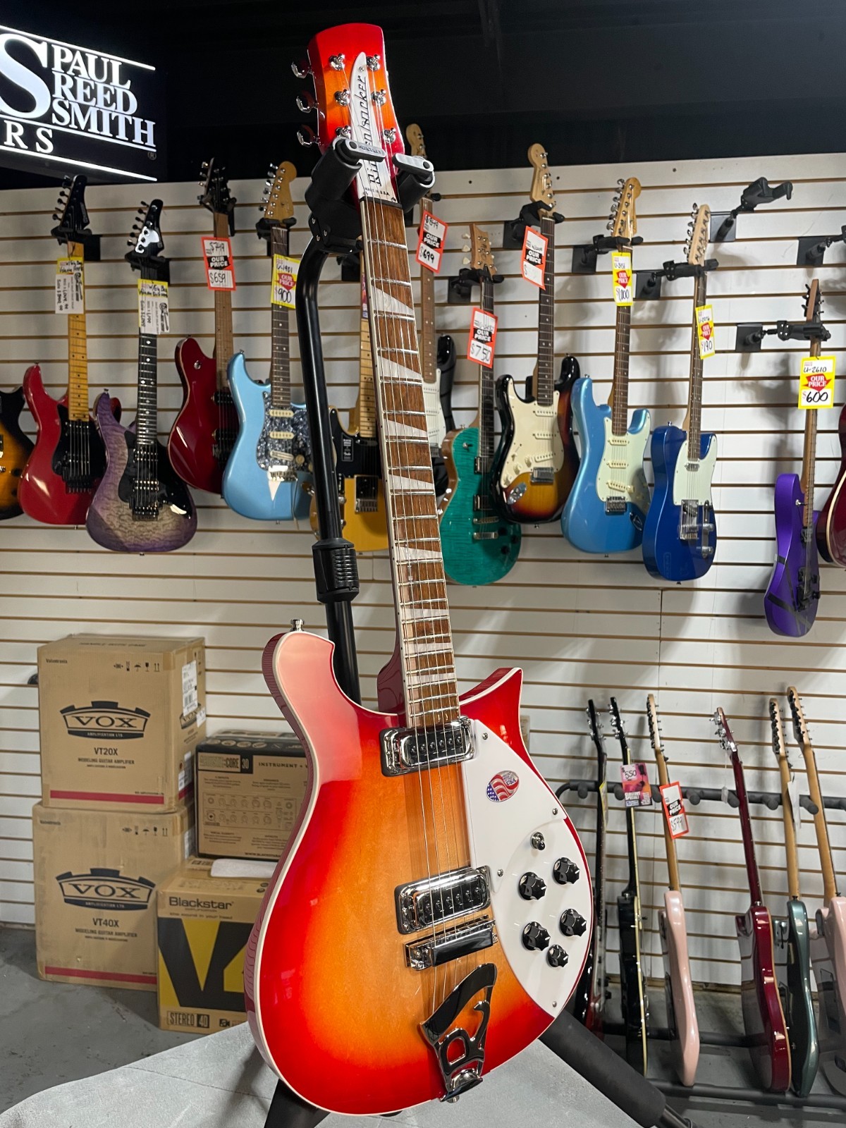 Rickenbacker 620 Electric Guitar – Fireglo w/OHSC #689