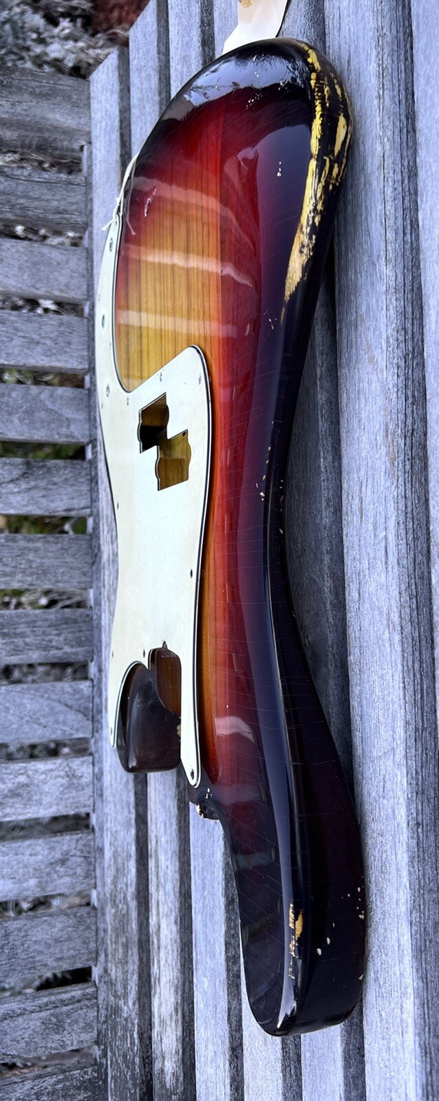 P bass Body NITRO RELIC 60s 3ToneAGED Premium Liteweight PLACE ORDER JVGuitars