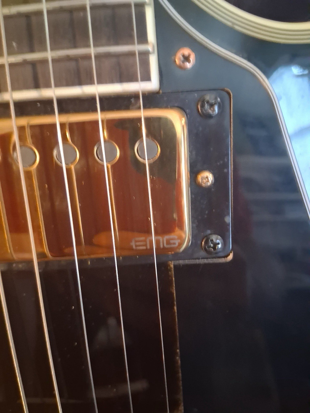 Epiphone Les Paul Custom Black Electric Guitar 2022 EMG 57 66