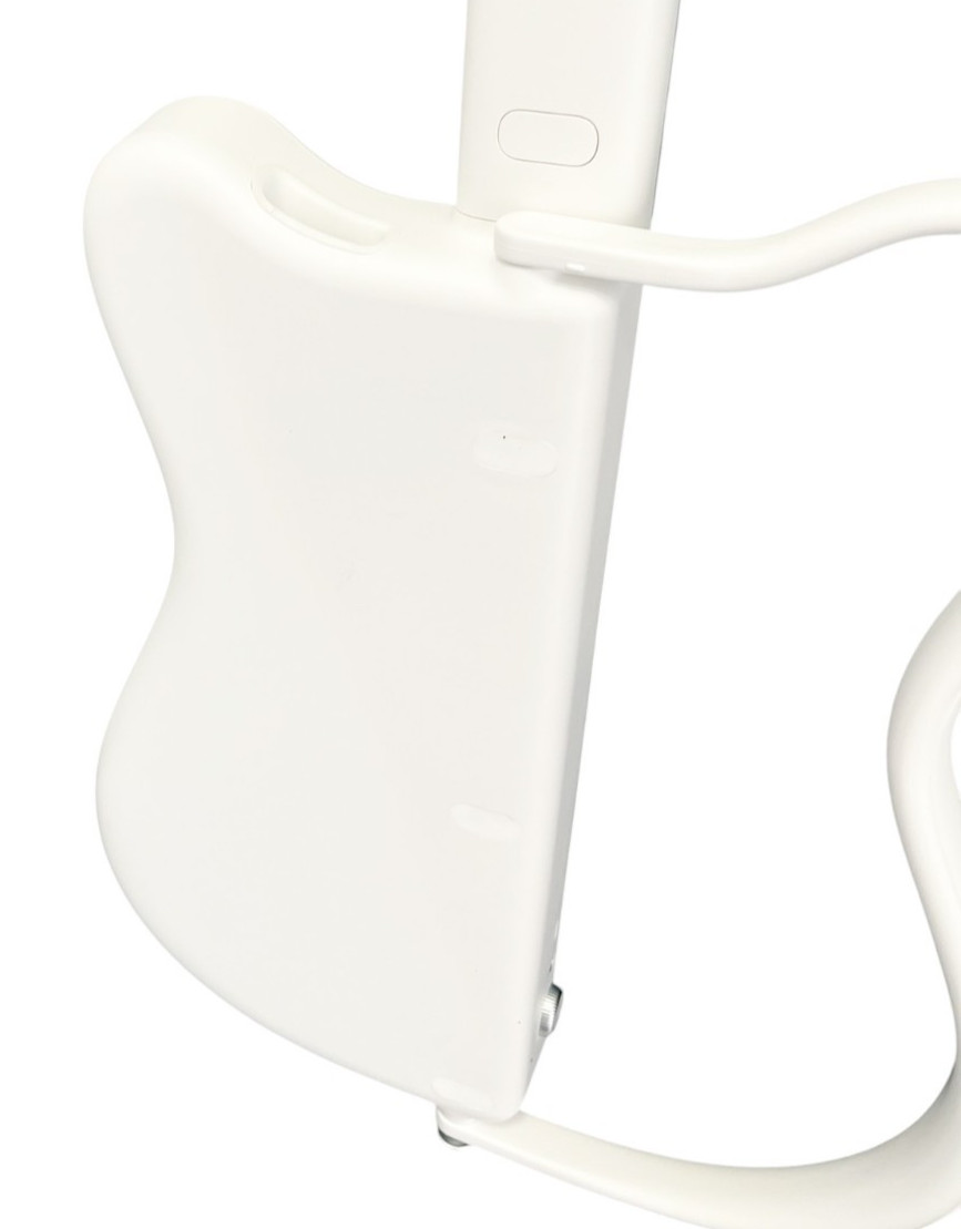 LAVA Music LAVA Genie Stringless Smart Guitar With Custom Travel Case White
