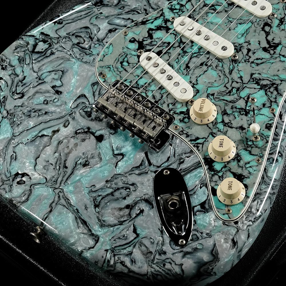 Fender CS Abalone Stratocaster with Matching Headstock (1995) [11 of 25]