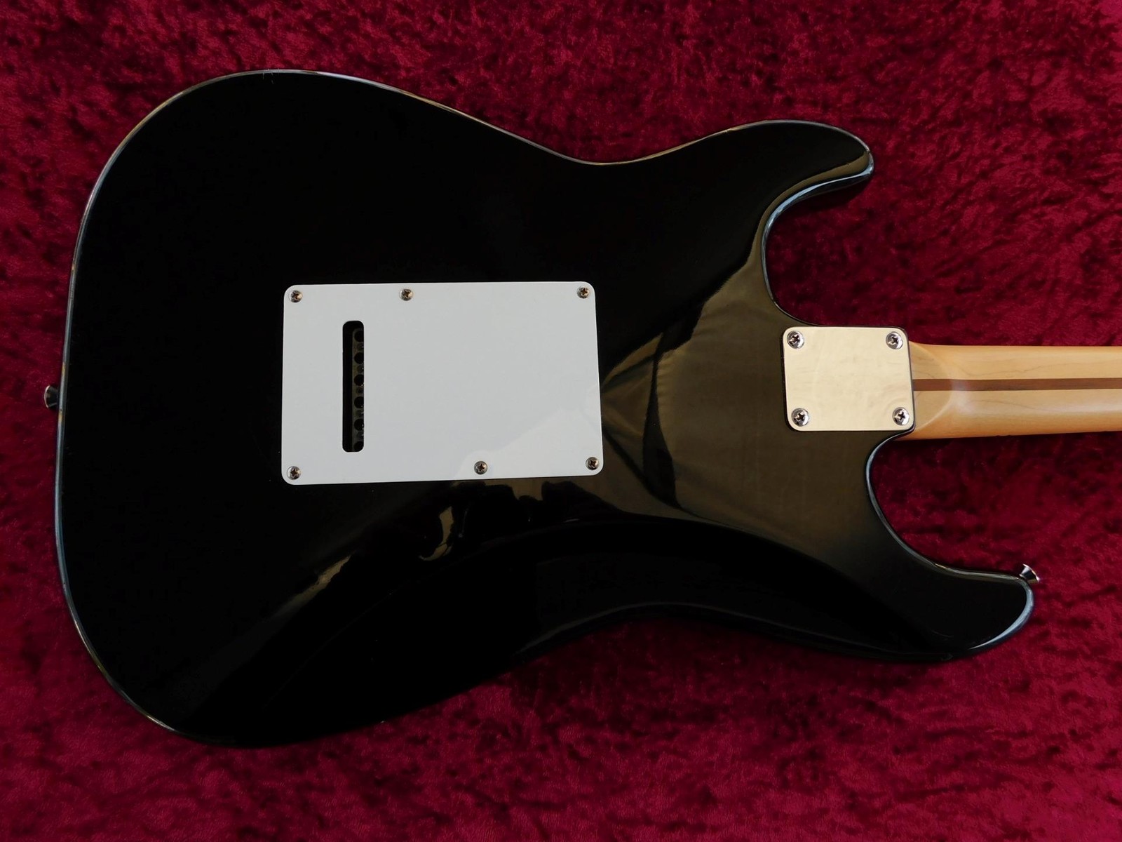 Korean Made Squier Bullet Stratocaster,Black,SSS, Maple Neck, All Original, Nice