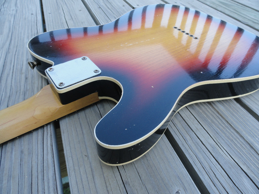 MJT Official Custom Order Aged Bound Ash Body USACG Neck & Hardware Mark Jenny