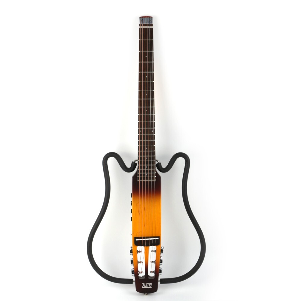 Built in effect Headless electric acoustic guitar silent travel