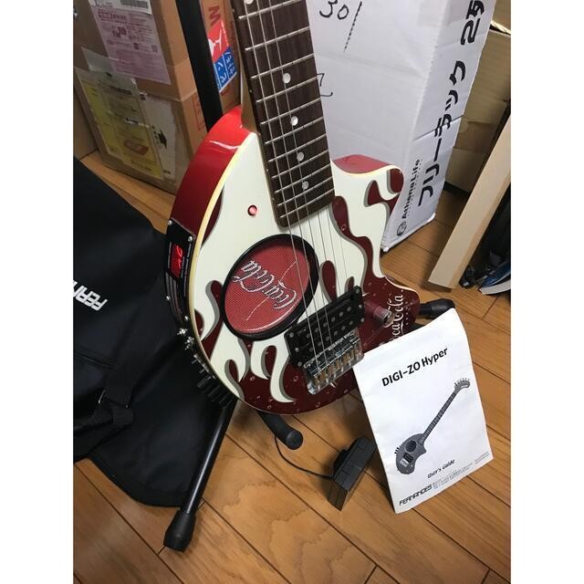 Electric Guitar Fernandes ZO-3 DIGI-ZO Hyper Coca Cola Limited Collaboration